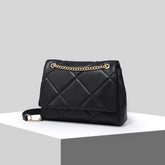 Bolso de hombro pequeño rómbico